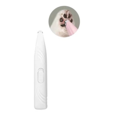 Міні-грумер для тварин дорожній на батарейках Pet Shaver Білий