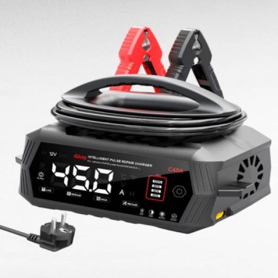 Зарядний пристрій для акумуляторів 6V/12V/24V HTRC C45 Чорне