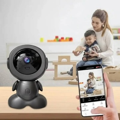 Камера відеоспостереження з керуванням смартфона camera AND Q1 Чорна