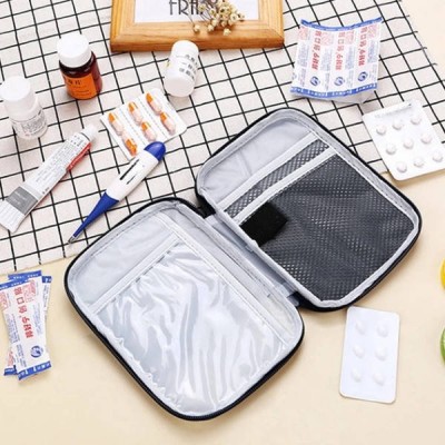Органайзер для ліків Аптечка 18*13*2cm medical kit AND 5546 Синя