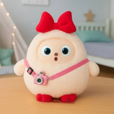 Іграшка м'яка інтерактивна зі штучним інтелектом Smart AI Plush Kiki Бежева