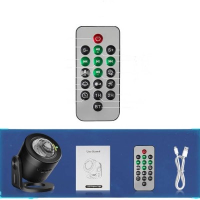 Проектор музичний з функцією підключення Bluetooth projector AND LY-1069 Чорний