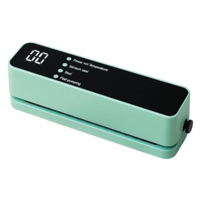 Вакуумний пакувальник Vacuum machine LY-1067 Салатовий з чорним