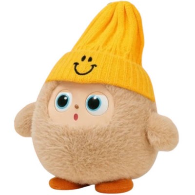Іграшка м'яка інтерактивна зі штучним інтелектом Smart AI Plush Nunu Коричнева