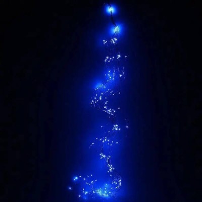 Гірлянда Кінський хвіст 600 Led Синя