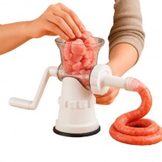 М'ясорубка ручна Sausage Grinder Біла