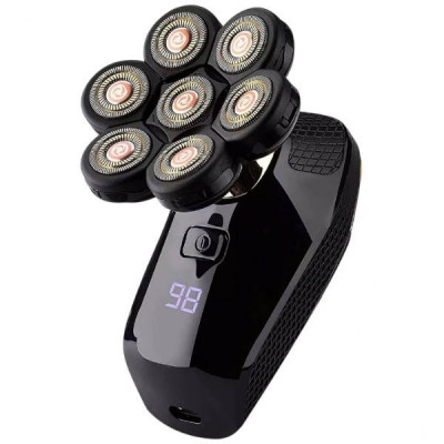 Електробритва для чоловіків зі змінними насадками 5в1 Electric Shaver Чорна
