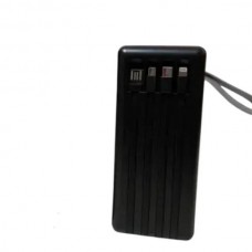 Powerbank із вбудованими кабелями для заряджання гаджетів 80000mAh PD22.5W ACL PW-108 Чорний