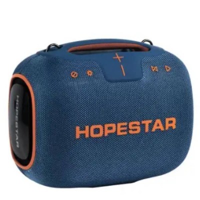 Колонка безпровідна з підсвічуванням 65W Bluetooth Hopestar PARTYBOX 140 Синя