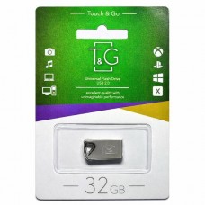 Флешка картка пам'яті USB 32GB T&G Metal series TG106 Сталева