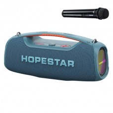 Бездротова колонка з підсвічуванням 100W 507 x 188 x 223 мм Bluetooth Hopestar A60 Синій