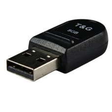Флешка картка пам'яті USB 8GB TG Shorty series 010 Сіра