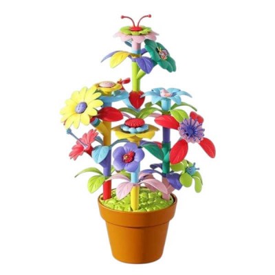 Конструктор Квітковий сад 70 деталей 9032 (52/2) Різнокольоровий