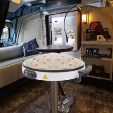 Електрична млинець з антипригарним покриттям 45см Pancake Maker R.5422 RAF Біла