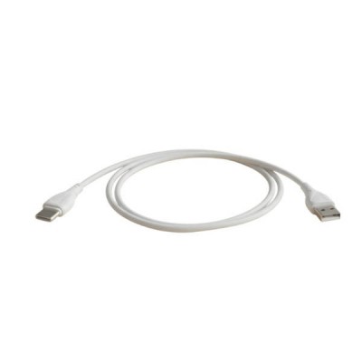 Кабель для заряджання 15W USB BOROFONE BX121 USB-Type-C 3A 1м Білий