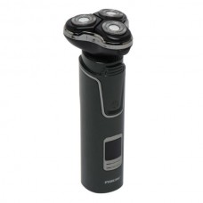 Електробритва акумуляторна з дисплеєм 3в1 USB R.11203 RAF Чорна