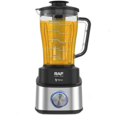 Блендер електричний настільний із змінними насадками 700Вт 2,5л Blender R.2888 RAF Чорний із сірим