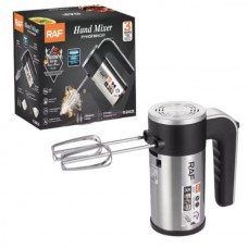 Міксер ручний 800Вт Egg beater R.6639 RAF Сірий