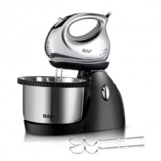 Міксер із чашею стаціонарний 1000Вт Egg beater R.6628 RAF Сірий