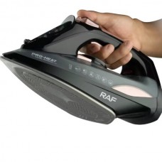Праска бездротова зі станцією RAF ELECTRIC STEAM IRON R.1388 Чорний