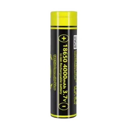 Змінний акумулятор 18650 4000mAh LiitoKala King4000-JT Чорний з жовтим