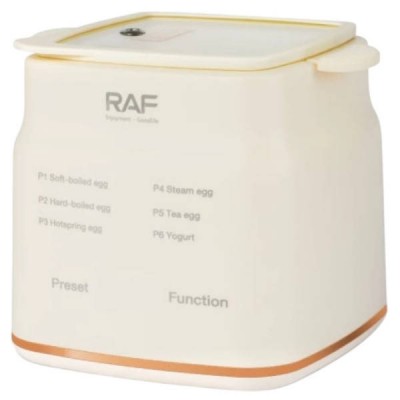 Електрична яйцеварка автоматична йогуртниця 0,7л Egg Boiler R 0051 RAF Біла