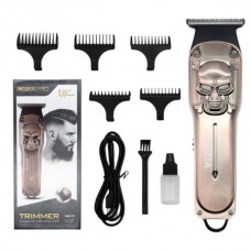Тример чоловічий для вусів та борід ROZIA S2 hair clippers AND 6162-3 Сірий з чорним
