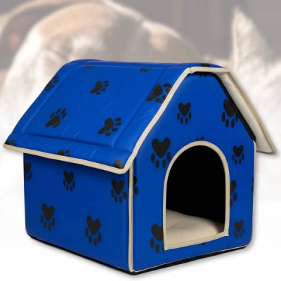 Будиночок для домашніх тварин Portable Dog House Синій