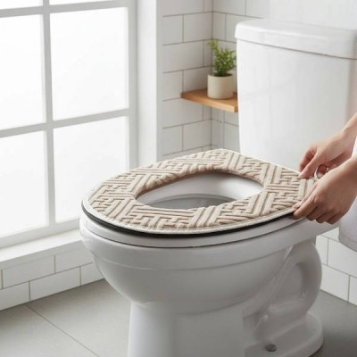 Чохол-сидіння на унітаз Toilet seat cover AND 03 Коричневий