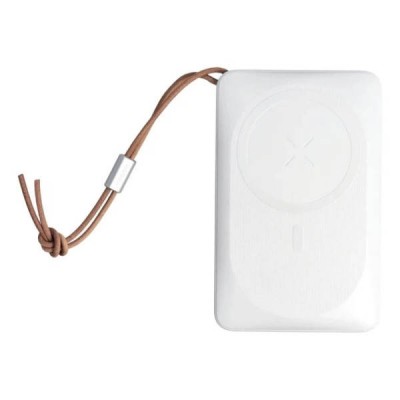 Power bank з бездротовою зарядкою VEGER 10000 mAh MagSafe PD QC3.0 2A 20W MagOn VP1151 / W1151 Білий