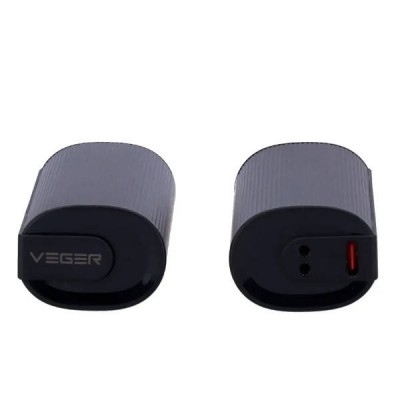 Power bank 5000mAh VEGER Hand Warmer Track Magnetic 2x pieces Чорний