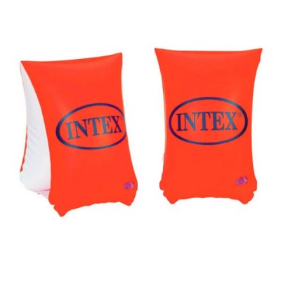 Нарукавники дитячі надувні Люкс 30х15см Intex 58641 EU Помаранчеві