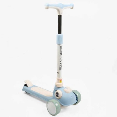 Самокат дитячий триколісний Skyper TY-8860-18 Блакитний з білим