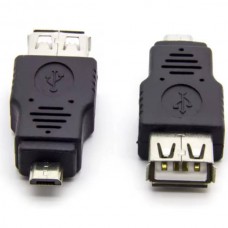 Перехідник OTG AF/5p Чорний