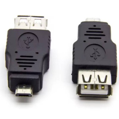 Перехідник OTG AF/5p Чорний