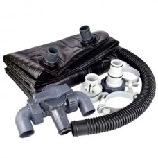 Килимок для підігріву води на сонці 120*120см 3,2см Solar Heating Mat Intex 28685 Чорний