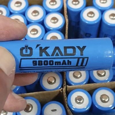 Акумулятор Li-ion 18650 Блакитний