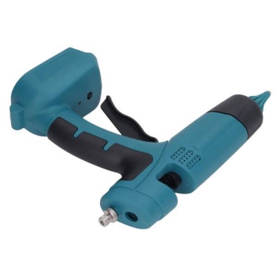 Клейовий пістолет гарячий акумуляторний +1АКБ 21V Li-ion Battery Glue Gun Синій