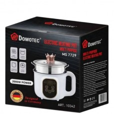 Каструля-пароварка електрична 1,8л DOMOTEC MS-7729 Біла