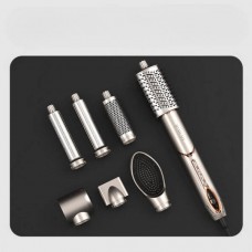 Фен-стайлер 7в1 7 насадок, 3 режими, 4 режими температури, 105000RPM, 1400W IPARAH P-510G Сріблястий