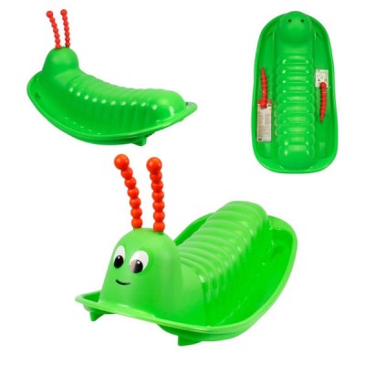 Качалка дитяча вулична Гусениця 85x46x47см Technok Toys 2206