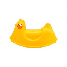 Качалка дитяча вулична Курча 78x40x42см Technok Toys 2800 Жовта