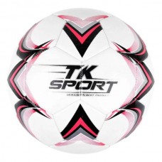 М'яч футбольний з гумовим балоном усередині 330-350гр PVC C 44455 TK Sport Білий
