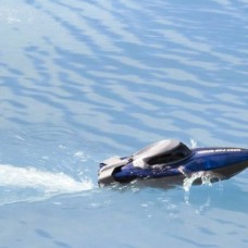 Катер на радіокеруванні акумуляторний водоніпроникний з підсвічуванням 333 KT 2511 Синій