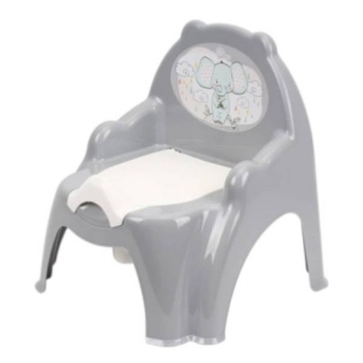 Горщик дитячий зі змінним контейнером 34.5х33.5х30см Technok Toys 1294 Сірий