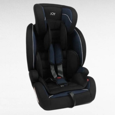 Дитяче автокрісло універсальне від 9-36кг із системою ISOFIX I/II/III група JOY SX36907 Чорне з синім