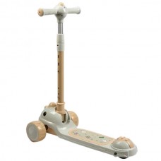 Самокат дитячий триколісний Skyper DN-65/1814 Бежевий з білим