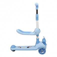 Самокат дитячий триколісний Skyper KR-11/6093 Блакитний з білим