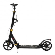 Самокат двоколісний з регулюванням висоти керма Best Scooter BS-79116 Чорний із сірим
