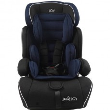 Дитяче автокрісло універсальне від 9-36кг з бустером I/II/III група JOY 6202-80 Чорне з синім